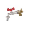 Wärmer System Outside Garden Tap Butterfly Handle with Sealing PTFE,