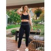 Aoxjox Workout Leggings for Women High Waisted Exercise Athletic Gym