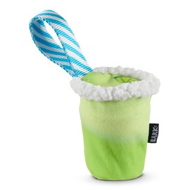 Barkbox Get Ripped Margrrrita Super Chewer Tough Dog Chew Toy for Aggressive Chewers, Plush Cover with Rubber Core - 2 Toys in 1 – Two Layer Treat Dispensing Dog Toy for Large Dogs