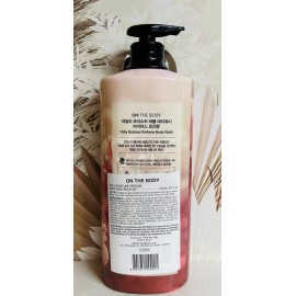 The Body Shop On The Body ~ Iris & Pink Rose Moisturizing Body Wash 37.19 fl oz