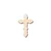 Unfinished Wood Catholic Cross Shape Easter Christian Craft up to