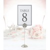 Lillian Rose Silver Wedding Reception Table Number Holders (CP935)