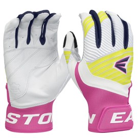 Easton | Youth Walk-Off ETHOS Baseball Batting Gloves | Eighties | Small