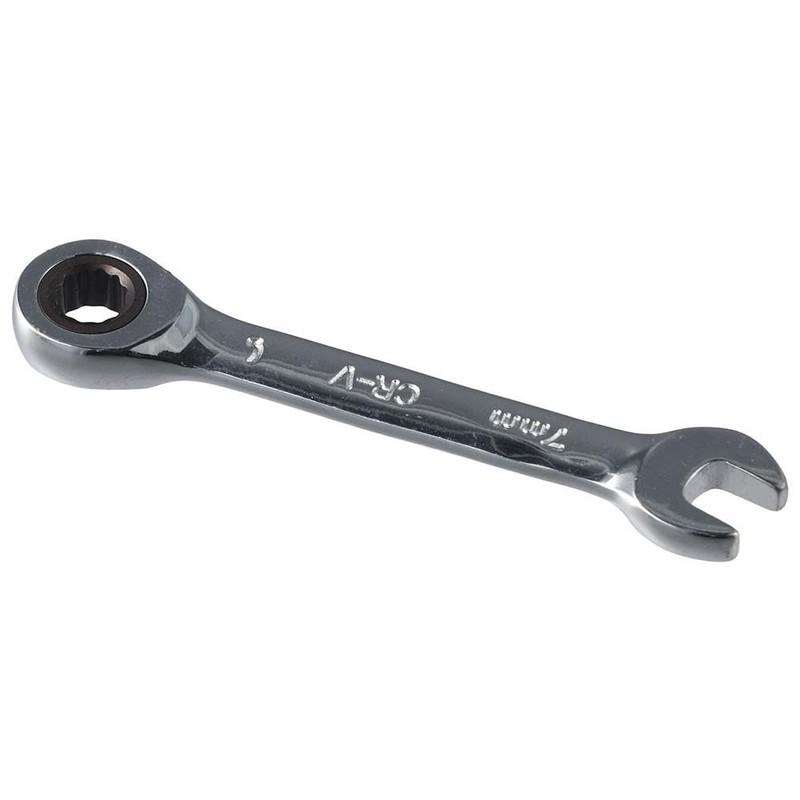 napkery 7mm Metric Stubby Box End Head Geared Wrench, 72