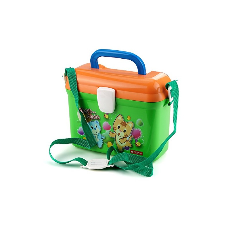 Lunch Set Fruit Set 3-Piece Plastic (Green)