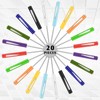 Shimeyao 20 Pcs Pocket Screwdriver Bulk Mini Clips Pocket Screwdriver