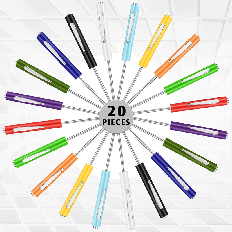 Shimeyao 20 Pcs Pocket Screwdriver Bulk Mini Clips Pocket Screwdriver