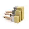 ROLLINGDOG Deck Stain Brush Set - Limewash Brush Wood Handle