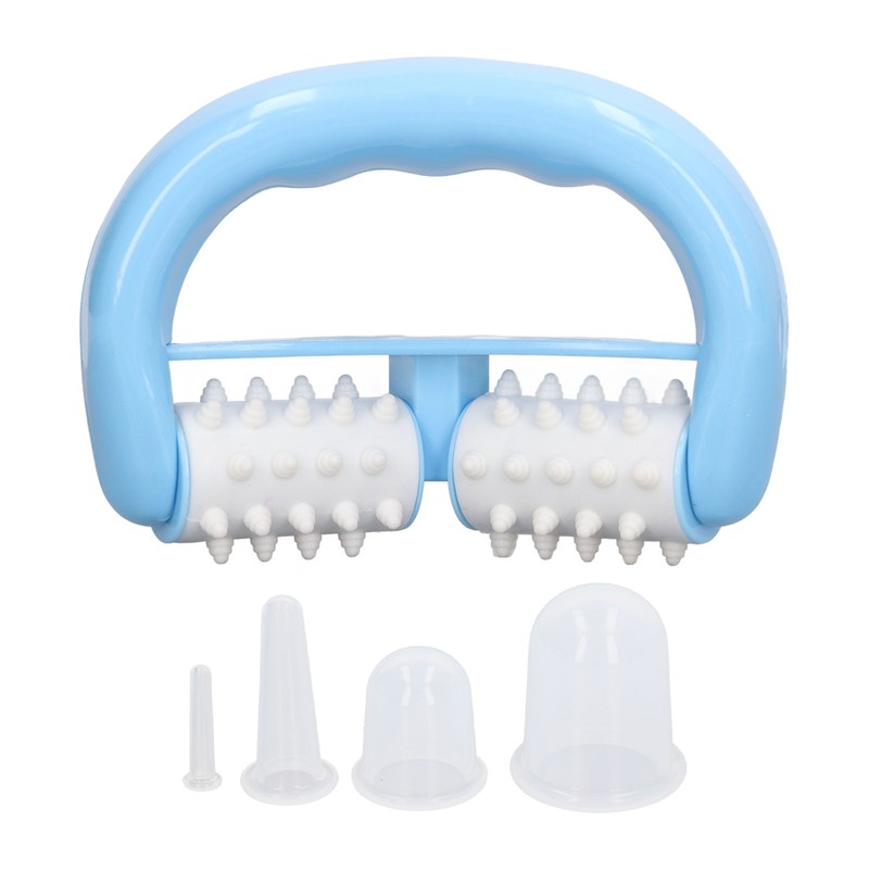 Facial Roller Silicone Cupping Device Detoxification Suction Cupping Cups Wheel