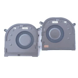 Fleshy Leaf Replacement CPU+GPU Integrated Graphics Cooling Fan for Dell XPS 17 9700 9710 9720 Precision 5750 5760 EG50050S1-CG11-S9A EG50050S1-CG21-S9A DC5V 0.26A 0XR6Y 0C4YVP