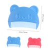 Abaodam 2Pcs Hair Combs Cute Bear Shaped Fine Tooth Combs