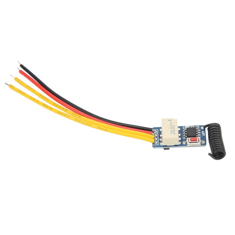 Mini Size Relay Remote Control Switch 433.92Mhz with Delay Transmitter