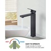 gotonovo Vessel Sink Faucet Single Handle Tall Bathroom Faucet One