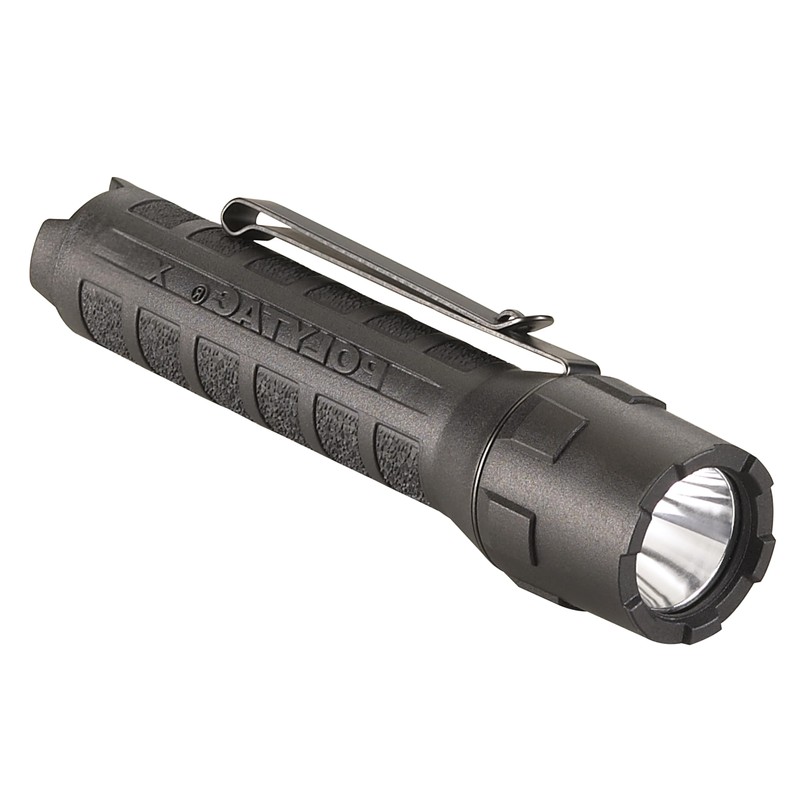 Streamlight 88603 PolyTac X 600-Lumen Multi-Fuel Professional Flashlight, Box, Black
