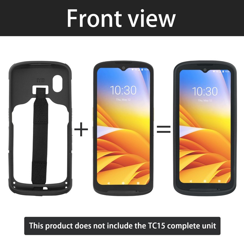 TC15 Protective Case with Handstrap for Zebra TC15 Barcode Scanner