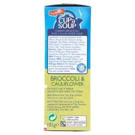 Batchelors Cup a Soup Creamy Broccoli & Cauliflower (4 per pack - 101g)