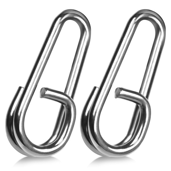 9KM DWLIFE Quick Change Fishing Clips,50pcs Stainless Steel Carp Fishing