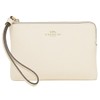 Coach F58032 IMCHK Women's Pouch, Wristlet Outlet, White