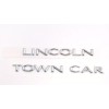 AGW 2003 2004 2005 2006 2007 REAR EMBLEM "LINCOLN TOWNCAR"
