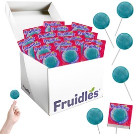 Fruit Punch Lollipops Candy Suckers for Kids, Kosher, Perfect for Gifting, Parties, Events (300-Pack)