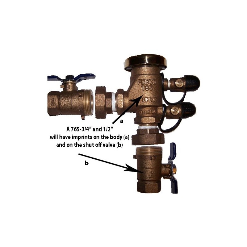 Blue Heron 3/4 Inch Replacement Repair Kit For Febco 765