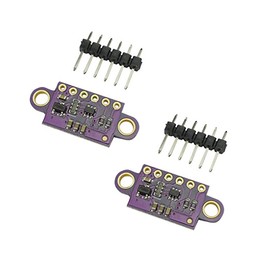 Aihasd Pack of 2 VL53L0X Time-of-Flight (ToF) Flight Time Laser Distance Sensor Module Laser Rangefinder Laser Detection Module Laser Distance Sensor 940nm I2C IIC Compatible with Arduino