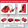 Jump Starter Adapter for Craftsman 20V V20 Li-ion Battery Powered
