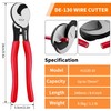 Dechengbao HJ130 Wire Cable Cutter Hand Tools Wire Rope Tools