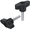 10 PCS M6 Handle Nuts,One Shape Clamping Screw Knobs