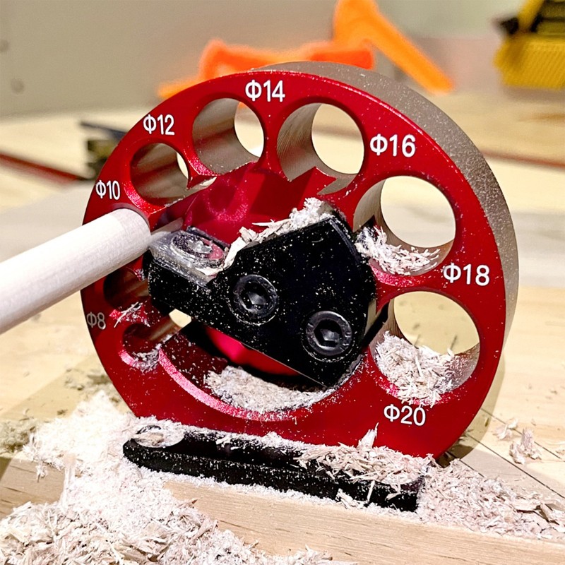 8 Hole Dowel Maker Jig Adjustable Electric Drill Wood Dower