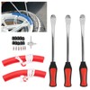 Tire Spoon Lever Iron Tool Set Repair Detachable Kit with