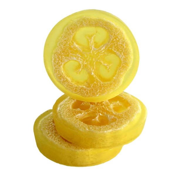 Luffa Soap - Olive Oil Lemon Scent