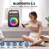 JYX Karaoke Machine for Adults & Kids, Portable Bluetooth Speaker