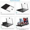 JUYUANDE Iente ingrandimento smartphone, 3D HD Lente di ingrandimento, per