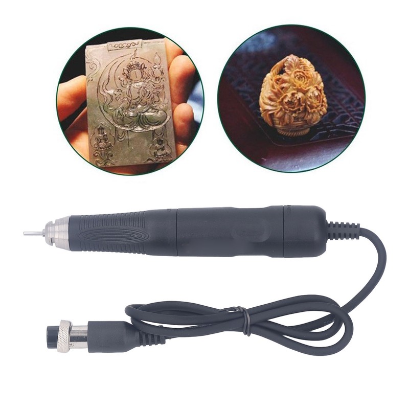 Micromotor Handle 50000RPM Brushless Powerful for Woodworking Polishing Nail Art
