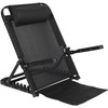 GlikCeil Adjustable Lifting Bed Backrest with Armrest Large Folding Back
