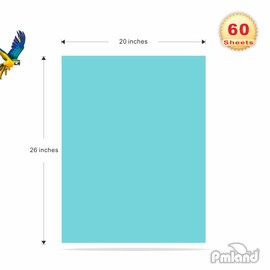 PMLAND Gift Wrapping Tissue Paper - Mint Green - 26 Inches x 20 Inches 60 Sheets