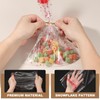 uxcell 100pcs Clear Treat Bags, 9.8" x 7.1" Valentines Cookie