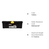 12-inch Tool Box Black/Yellow