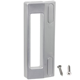 SPARES2GO Door Handle for Candy Fridge Freezers (190 mm Grey/silver)