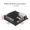 Howay for Orang- pi Zero 3 Case Aluminum Alloy Heatsink