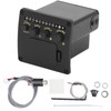 EQ01 Acoustic Guitar Tuner 2 Band EQ Black Guitar Tuner