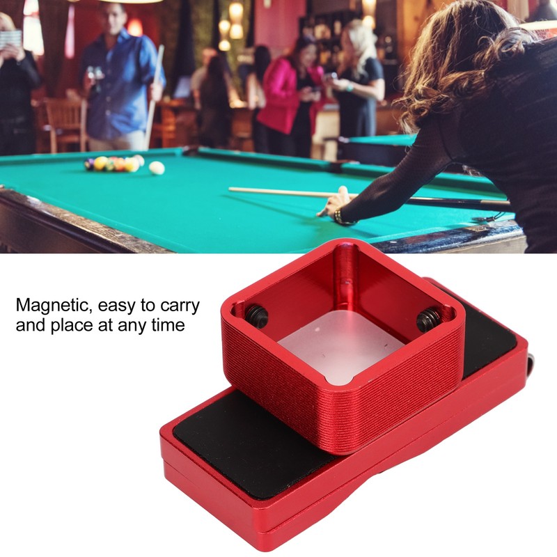 Multifunction Magnetic Chalk Clip Chalk Holder Portable Billiard Pool Cue