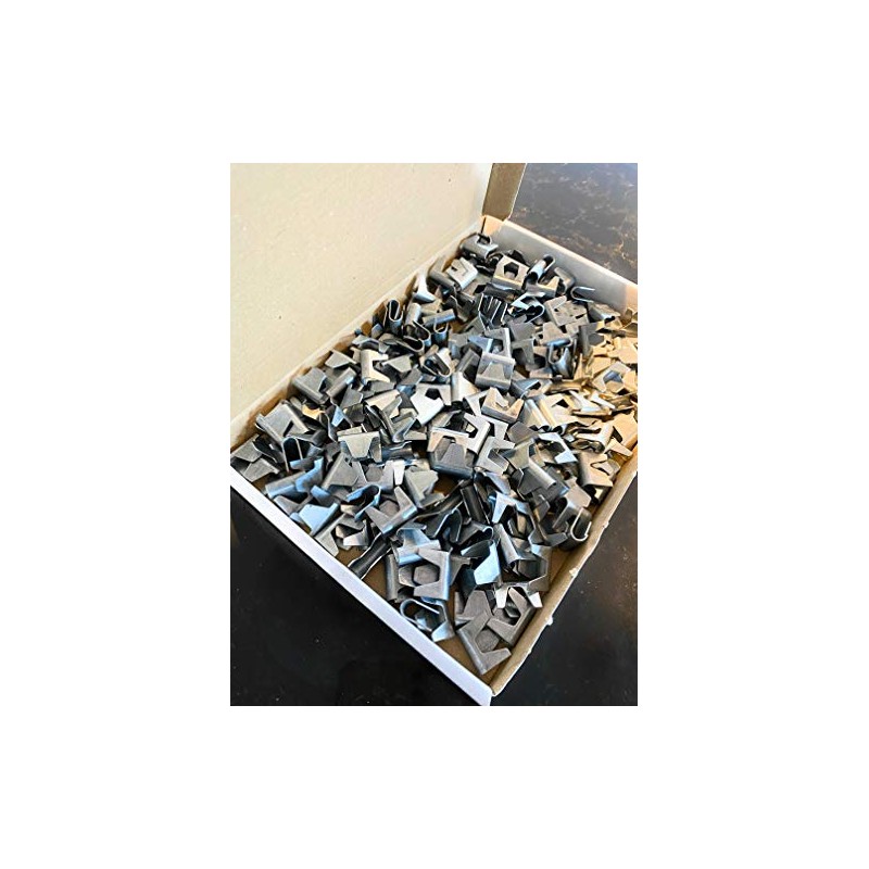 250 Large Wire Mesh Clips - Gabions, Cage making, Fencing,