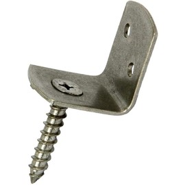 GeZu Impex® Set of 4 Stainless Steel Mesh Fence Brackets