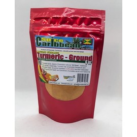 TURMERIC - GROUND, Spice of Grenada (6 Oz in resealable pouch)