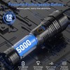 Flashlights LED High Lumens Rechargeable, Goreit 20,000 Lumens XHP70.2 Super