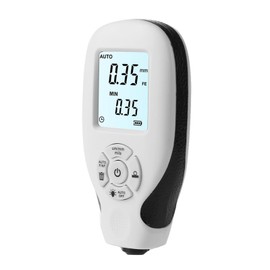 Coating Thickness Gauge,Paint Depth Gauge Meter for Automotive - Backlight LCD Display, Auto Power Off, Portable and Fast, Power