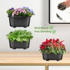 ORIMERC ORIMERC 9.8 Inches Self Watering Wall Planters for Indoor