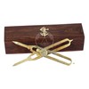 Humaira Nautical 6 Inches Nautical Professional Brass Straight Pattern Divider